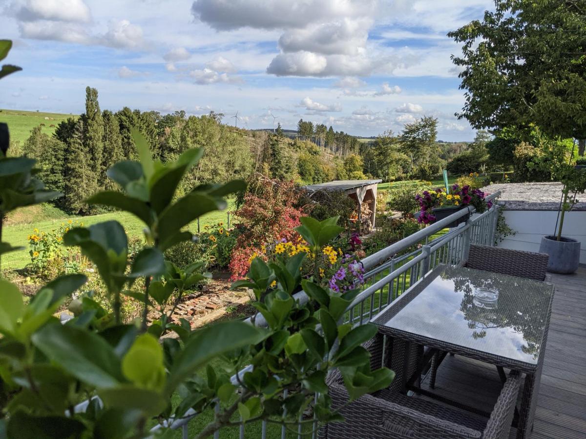 Eifel-Ferienhaus Landblick Hürtgenwald Exteriör bild