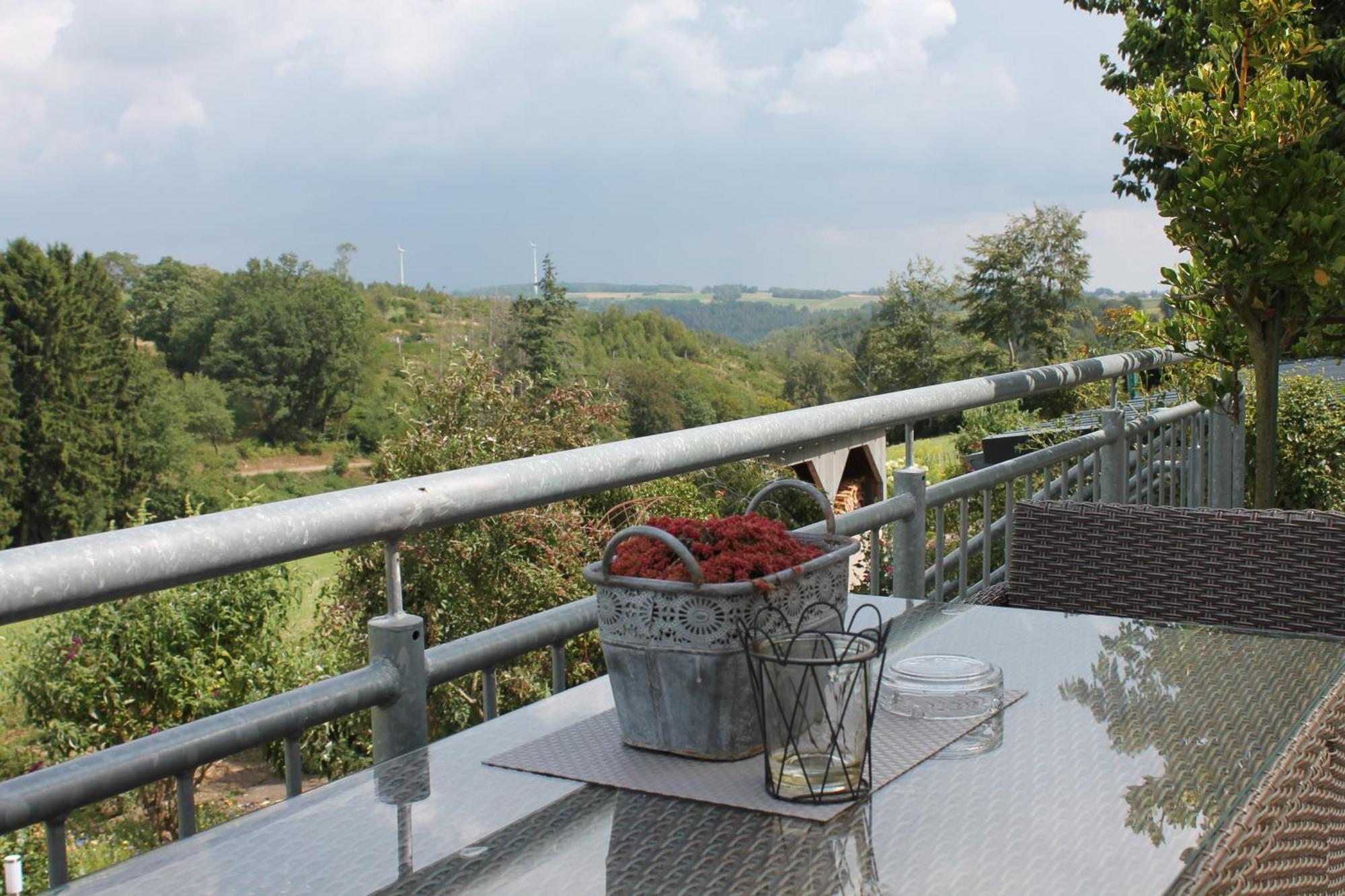 Eifel-Ferienhaus Landblick Hürtgenwald Exteriör bild